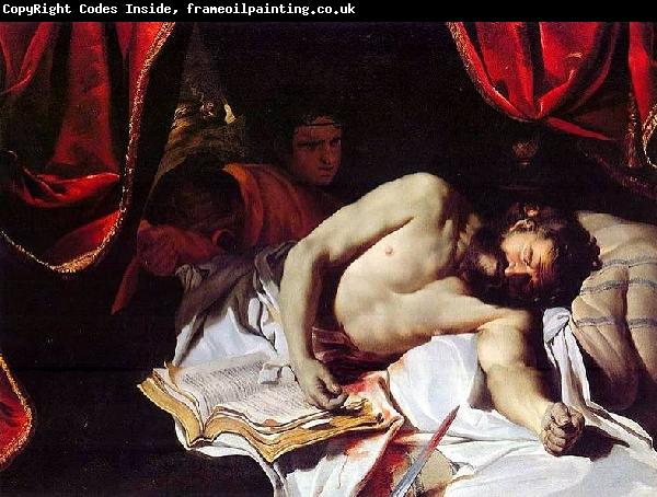 Charles Lebrun Suicide of Cato the Younger